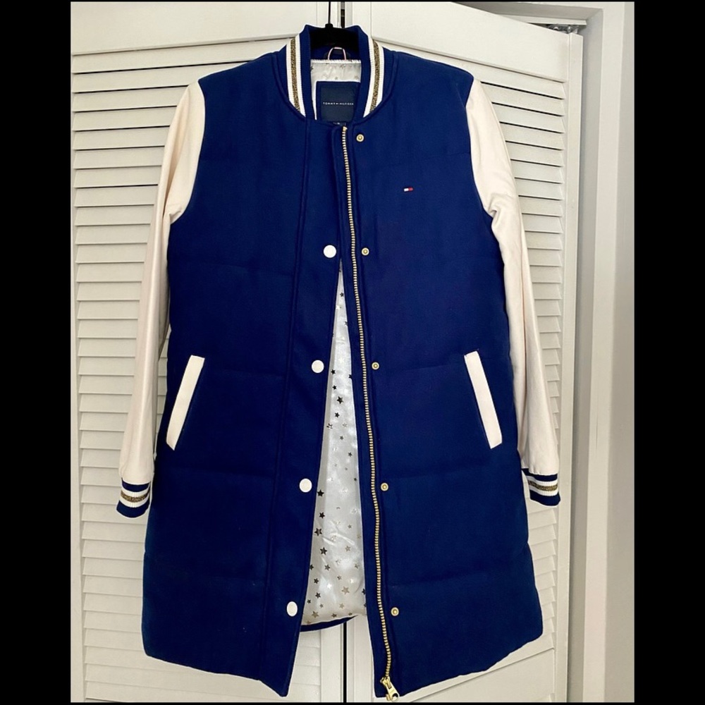 NWOT Tommy Hilfiger Girls Bomber Jacket  | XL | Girls 16